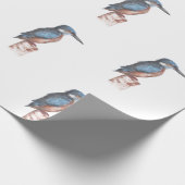 Waterverf Kingfisher Cadeaupapier (Hoek)