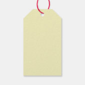 Waterverf Kip Aangepast Cadeaulabel (Achterkant)