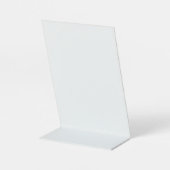Waterverf Kip & Eieren te koop CUSTOM Reclamebord Met Voetstuk (Achterkant)
