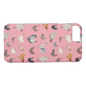 Waterverf Kippen Case-Mate iPhone Case (Achterkant (Horizontaal))