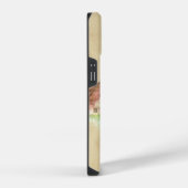 Waterverf Kippen Hen Rooster Barn Boerderij iPhone Hoesje (Rechterkant)