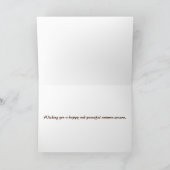 Waterverf kippen herfstgroeten kaart (Binnen)