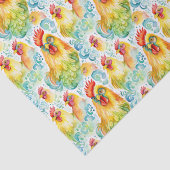 Waterverf Kippen Tissuepapier (Detail)