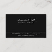 Waterverf Kiss Visitekaartje (Achterkant)