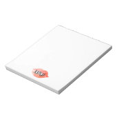 Waterverf Kiss XOXO Notitieblok (Linkerzijde)