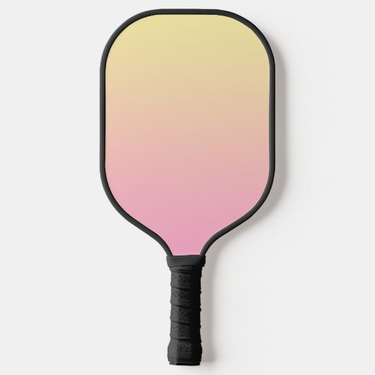 Waterverf Kitten Flowers gepersonaliseerd Pickleball Paddle (Achterkant)
