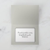 Waterverf kittens die aan je denkt kaart (Binnen)