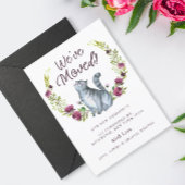 Waterverf Kitty Cat We hebben de aankondiging verp