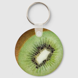 Waterverf Kiwi - Sleutelhanger
