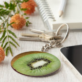 Waterverf Kiwi - Sleutelhanger (Zijkant)