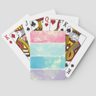 Waterverf - Klassieke afspeelkaarten Pokerkaarten