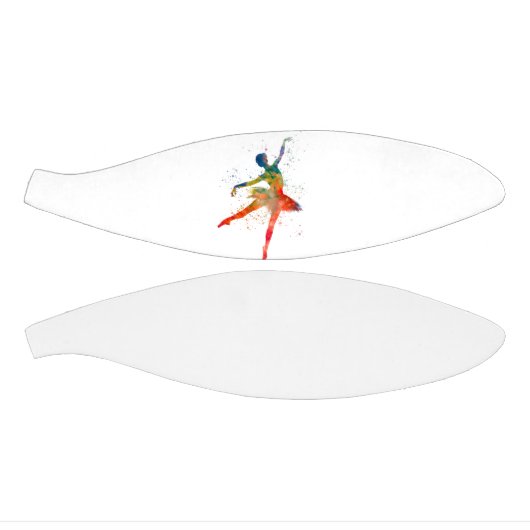 Waterverf klassieke balletdanser basketbal (Panelen)