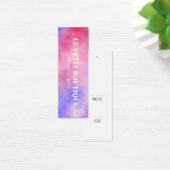 Waterverf Kleding weergeven Prijsverloop Label Mini Visitekaartjes (Bureau)