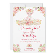 Waterverf klein biggetje verjaardagsfeestje