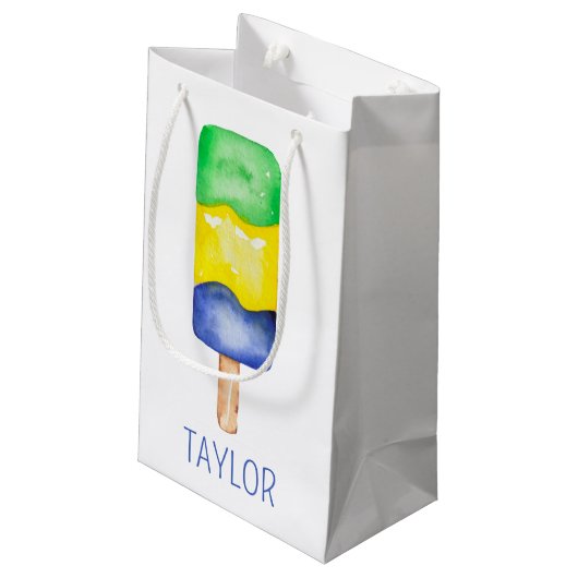 Waterverf Klein Cadeauzakje (Achterkant Gekanteld)