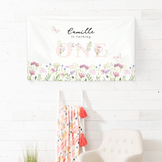 Waterverf Kleine bloem Dag Spandoek (Insitu)