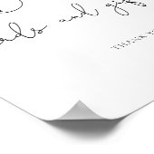 Waterverf kleine boekenkaarten en geschenken poster (Hoek)