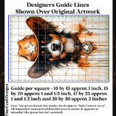 Waterverf Kleine Cowboy Sheriff Dog DP3 Decoupage Tissuepapier