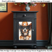 Waterverf Kleine Cowboy Sheriff Dog DP3 Decoupage Tissuepapier