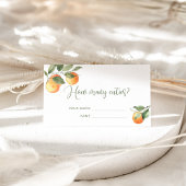 Waterverf kleine cutie raden hoeveel snoepjes er z informatiekaartje