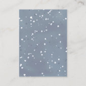 Waterverf kleine kitten luier loterij ticket informatiekaartje (Achterkant)