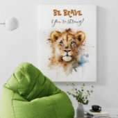 Waterverf Kleine leeuwerik Poster