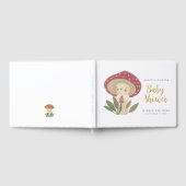 Waterverf Kleine paddenstoel Gastboek Gastenboek (Volledig)