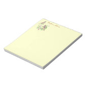 Waterverf Kleine Sparrow Birds Notitieblok (Linkerzijde)