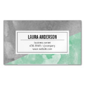 Waterverf kleurenblok magnetisch visitekaartje (Voorkant)