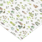 Waterverf kleurrijk Eucalyptus Leaves Patroon Tafelkleed (Gekanteld)
