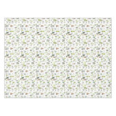 Waterverf kleurrijk Eucalyptus Leaves Patroon Tafelkleed (Voorkant (Horizontaal))