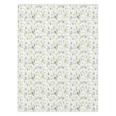 Waterverf kleurrijk Eucalyptus Leaves Patroon Tafelkleed (Voorkant)