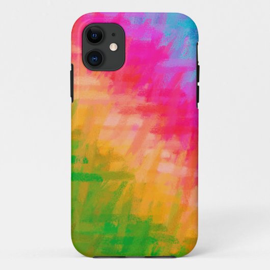 Waterverf Kleurrijke Abstracte achtergrond #8 Case-Mate iPhone Case (Achterkant)