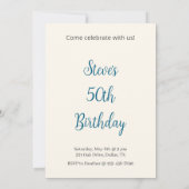 Waterverf kleurrijke ballonnen verjaardag kaart (Achterkant)