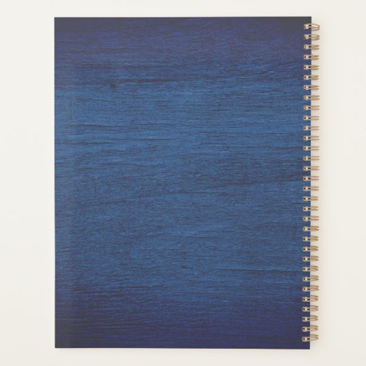  Waterverf Kleurrijke bloementuin Planner (Achterkant)