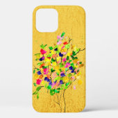 Waterverf kleurrijke boom Case-Mate iPhone case (Achterkant)
