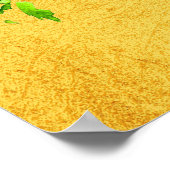 Waterverf kleurrijke boom poster (Hoek)