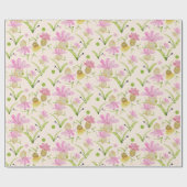 Waterverf kleurrijke drijvers met hand geverfd cadeaupapier (Vlak)