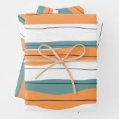 Waterverf kleurrijke papierbladen, matte inpakpapier vel (In situ)