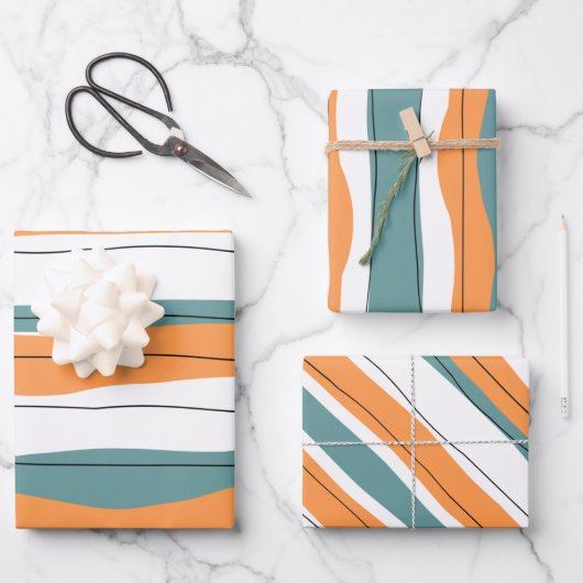 Waterverf kleurrijke papierbladen, matte inpakpapier vel (Voorkant)