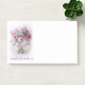 Waterverf Kleurrijke Rozen Bloemen Bloemen Bloemen Post-it® Notes (Kantoor)