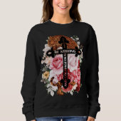 Waterverf kleurrijke tijger zijn sterk en moedig trui (Voorkant)