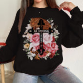 Waterverf kleurrijke tijger zijn sterk en moedig trui