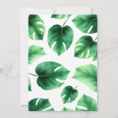 Waterverf Kleurrijke Trex Kinder Foto Verjaardag Kaart (Achterkant)