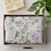 Waterverf Kleurrijke Wildflower Garden Tissuepapier (Geschenk)