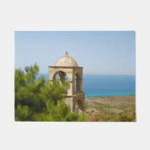 Waterverf klokkentoren deurmat (Voorkant)