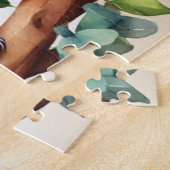 Waterverf Koala Baby Love gepersonaliseerd Legpuzzel (Zijkant)