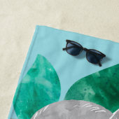 Waterverf Koala Beer Kinder Aangepersonaliseerde S Strandlaken (In situ)