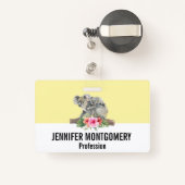 Waterverf Koala Beren Cute Mama & Baby Badge (Achterkant met intrekbare)