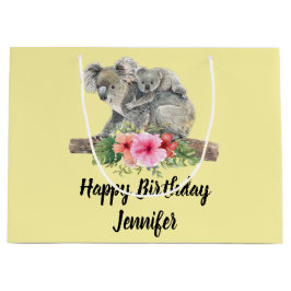 Waterverf Koala Beren Cute Mama & Baby Groot Cadeauzakje